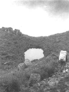 Озеро у развалин рудника