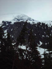 Mt.Rainier, западная сторона, закат